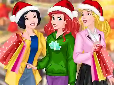 Princesses at After Christmas Sale — безплатна онлайн игра