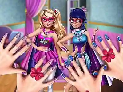 Princess Superheroes: Beauty Salon — безплатна онлайн игра