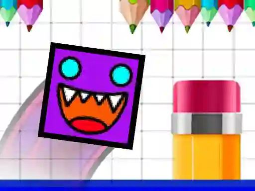 Geometry Jump Sketchy — безплатна онлайн игра