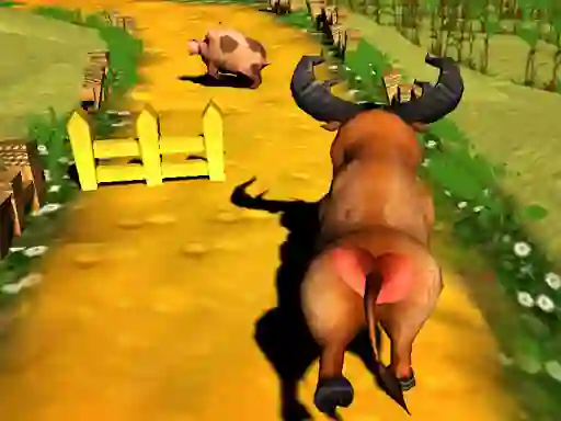 Escaped Bull — безплатна онлайн игра