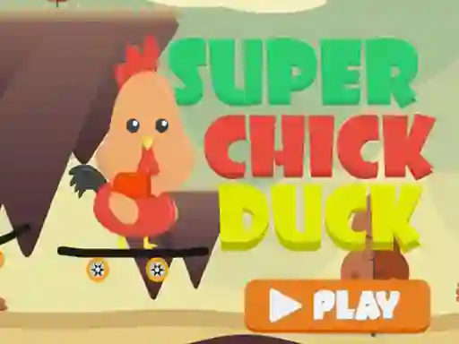 Super Chick Duck — безплатна онлайн игра