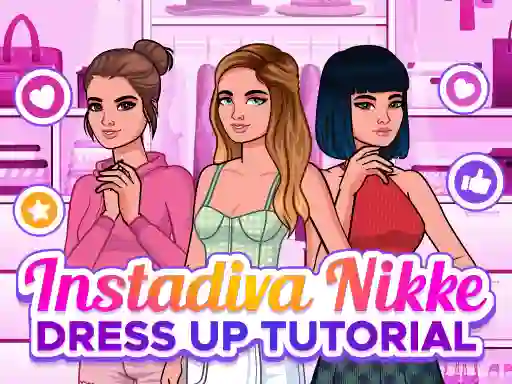 Instadiva Nikke Dress Up Tutorial — безплатна онлайн игра