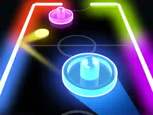 Glow Hockey HD — безплатна онлайн игра