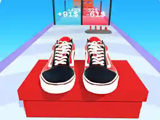 Shoes Evolution Race 3D — безплатна онлайн игра