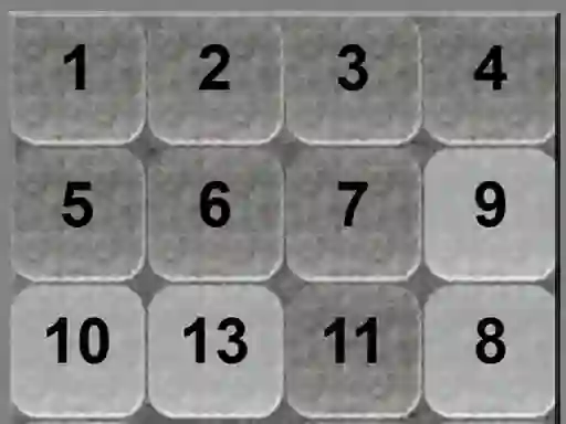Classic Sliding Numbers — безплатна онлайн игра