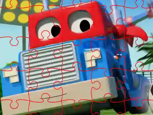 Carl Transforms Truck — безплатна онлайн игра