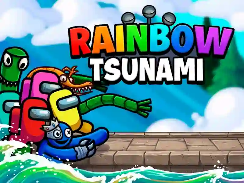 Rainbow Tsunami — безплатна онлайн игра