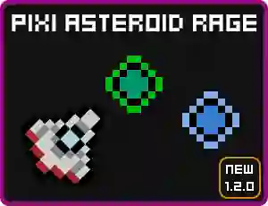 Pixi Asteroid Rage — безплатна онлайн игра