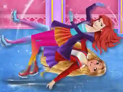 Winter Ice Skating — безплатна онлайн игра