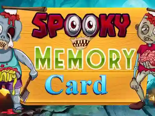 Spooky Memory Card — безплатна онлайн игра