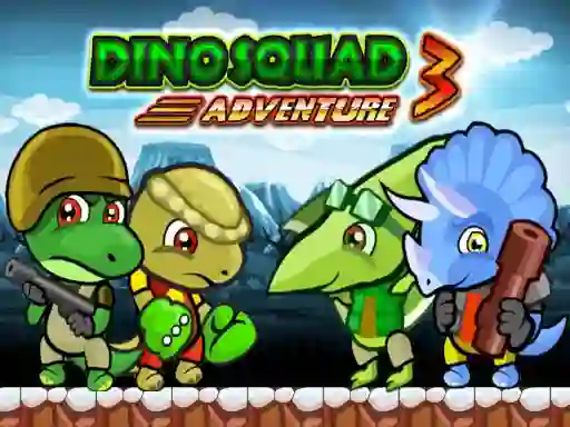 Dino Squad Adventure 3 — безплатна онлайн игра