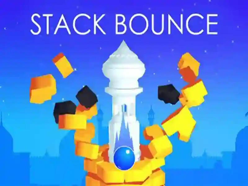 Stack Bounce — безплатна онлайн игра