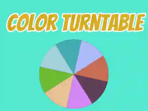 Color Turntable — безплатна онлайн игра