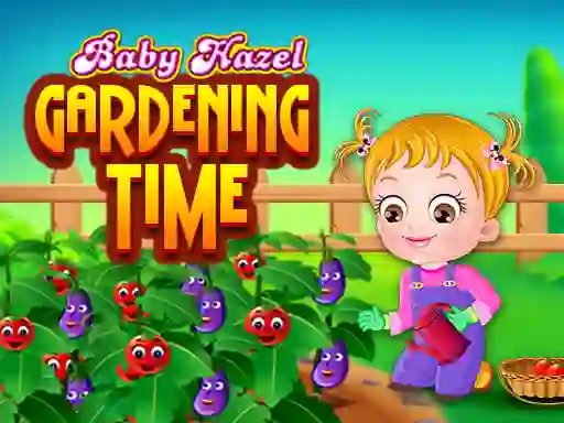 Baby Hazel Gardening Time — безплатна онлайн игра