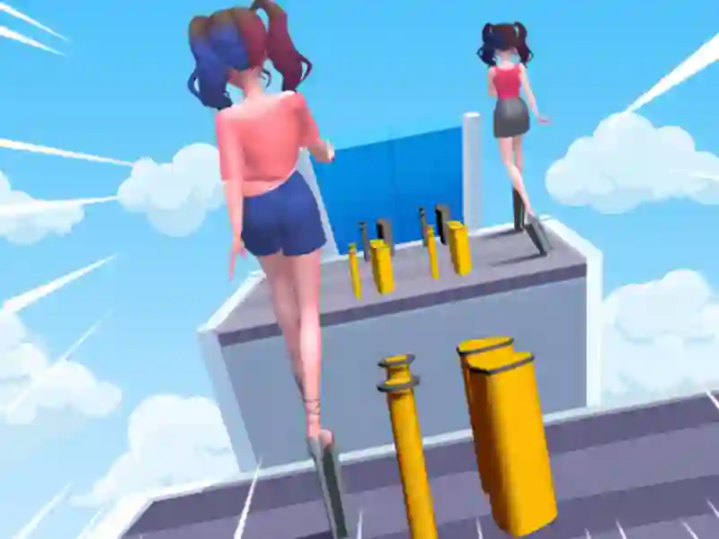 High Heels Collect Run — безплатна онлайн игра