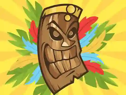 Scary Tiki Mask Memory — безплатна онлайн игра