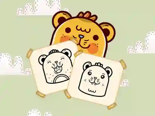 Happy Hamster Coloring — безплатна онлайн игра