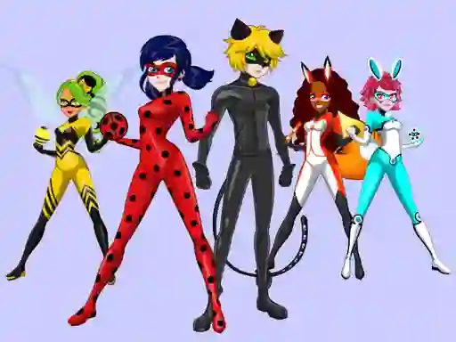 Ladybug & Cat Noir Maker — безплатна онлайн игра