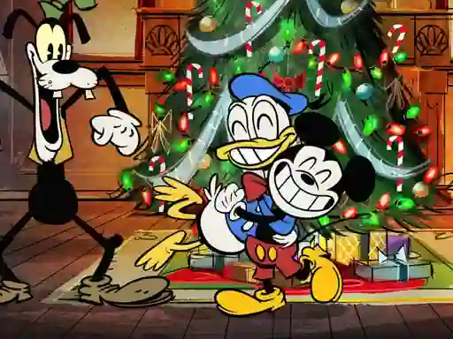 Preparing Mickey For Christmas Match 3 — безплатна онлайн игра