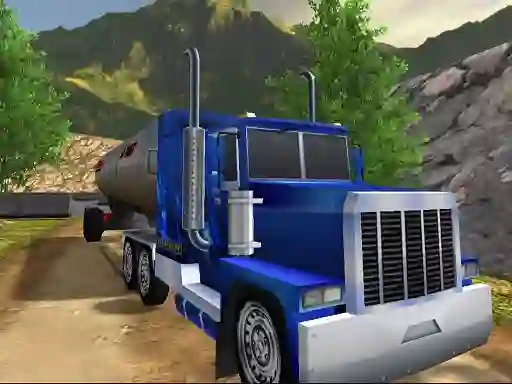 Oil Tank Truck Driving Sim — безплатна онлайн игра