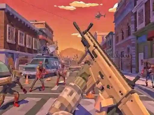 Polygon War Z Zombie — безплатна онлайн игра