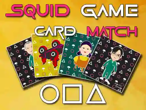 Squid Game Memory Card Match — безплатна онлайн игра
