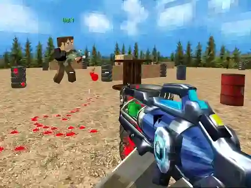 Paintball Fun Shooting Multiplayer — безплатна онлайн игра