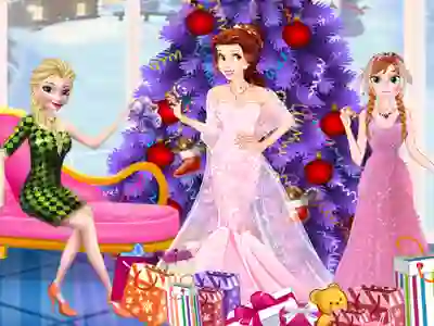 Girls Christmas Party Prep — безплатна онлайн игра