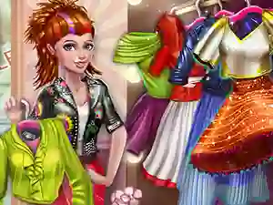 Sery Shopping Day Dolly Dress Up — безплатна онлайн игра