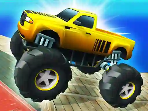Monster Truck Port Stunt — безплатна онлайн игра