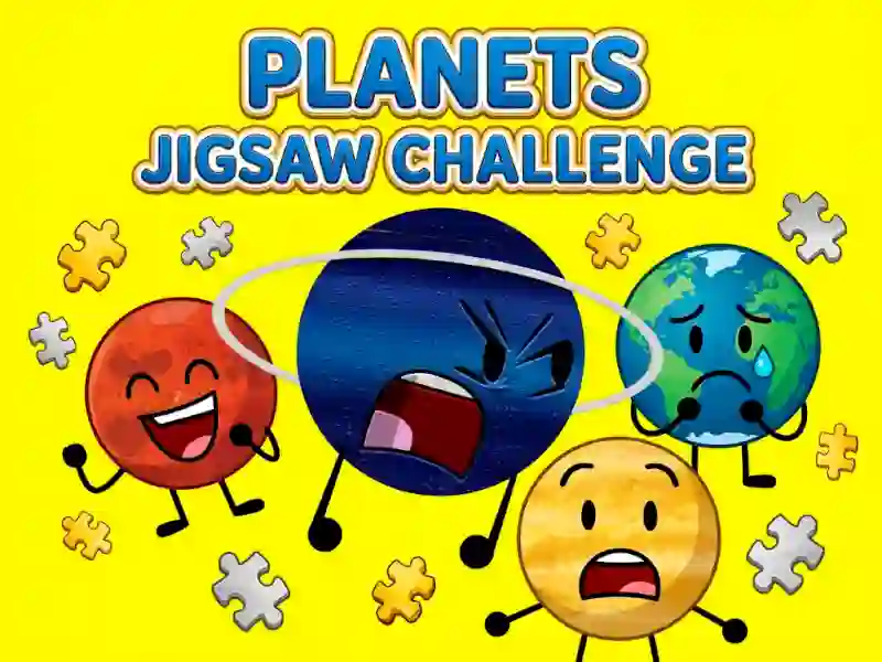 Planets Jigsaw Challenge — безплатна онлайн игра