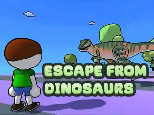 Escape From Dinosaurs — безплатна онлайн игра
