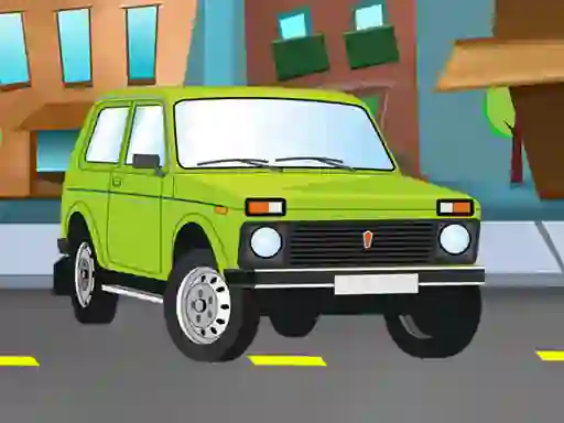 Russian Cars Differences — безплатна онлайн игра