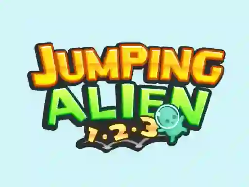 Jumping Alien 1.2.3 — безплатна онлайн игра