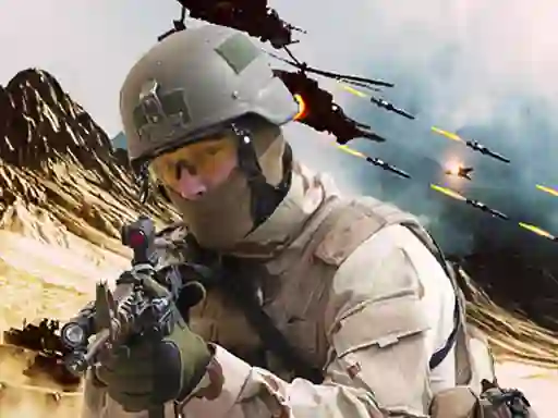 Modern Commando Combat — безплатна онлайн игра