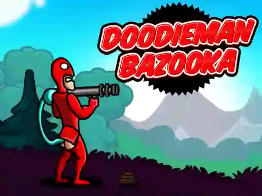 Doodieman Bazooka — безплатна онлайн игра