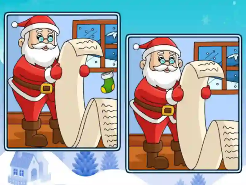 Christmas Spot the Difference — безплатна онлайн игра