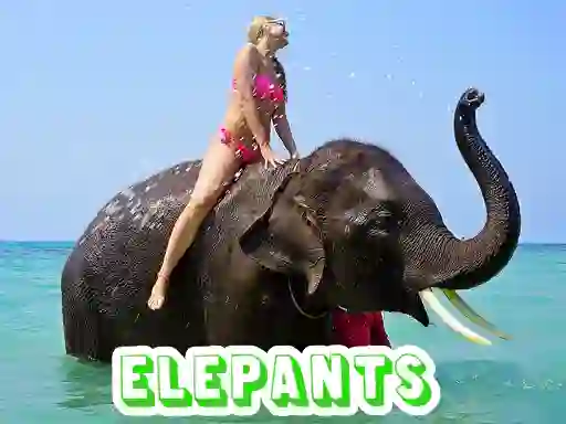Elephants Puzzle — безплатна онлайн игра