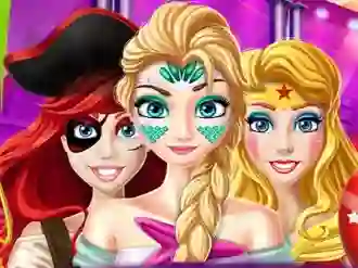 Halloween Princess Party — безплатна онлайн игра