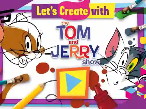 Lets Create with Tom and Jerry — безплатна онлайн игра