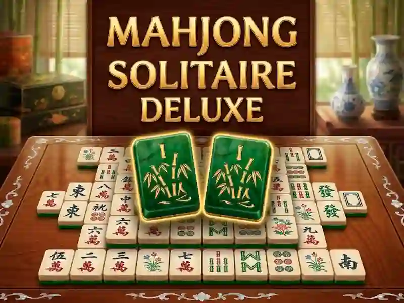 Mahjong Solitaire Deluxe — безплатна онлайн игра