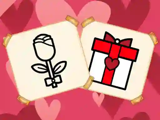 Valentine Present Coloring — безплатна онлайн игра