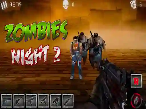 Zombies Night 2 — безплатна онлайн игра
