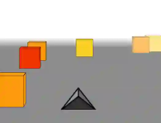 Cubefield — безплатна онлайн игра