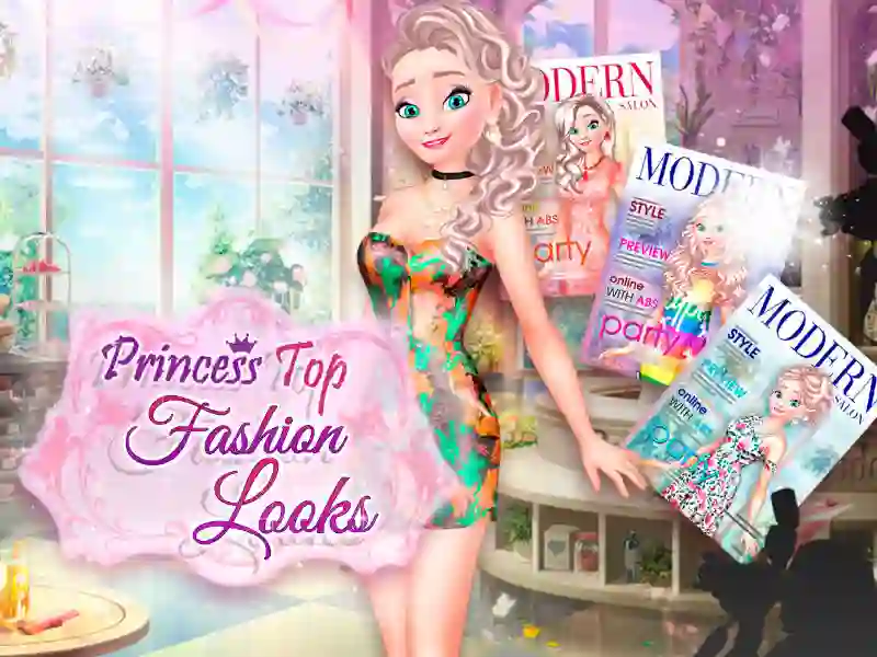 Princess Top Fashion Looks — безплатна онлайн игра