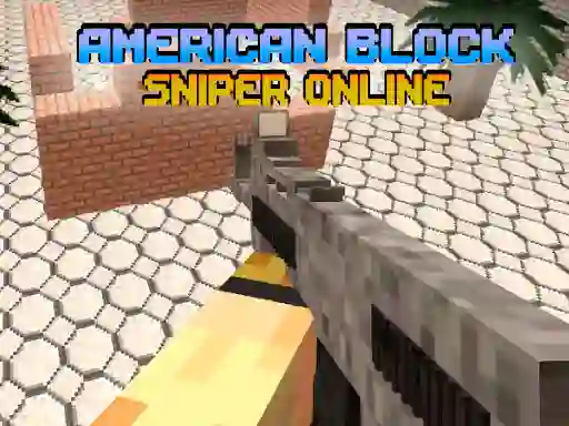 American Block Sniper Online — безплатна онлайн игра