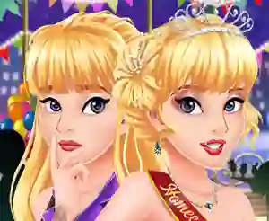 Homecoming princess Aurora — безплатна онлайн игра
