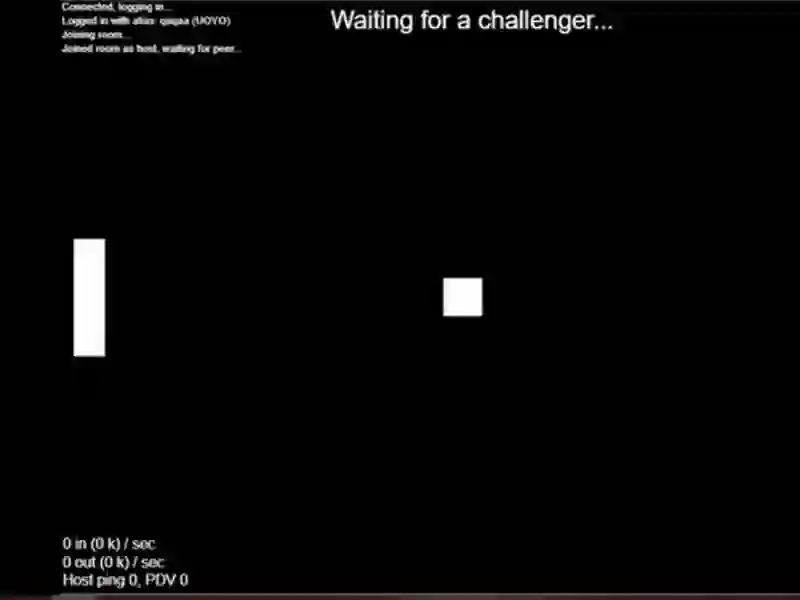 Multiplayer Pong — безплатна онлайн игра