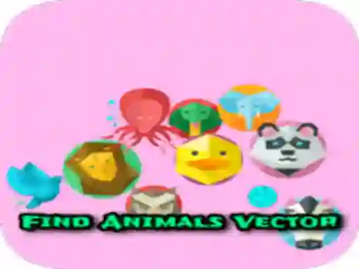 Find Animals Vector — безплатна онлайн игра