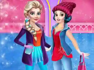 Princess Winter Activities — безплатна онлайн игра